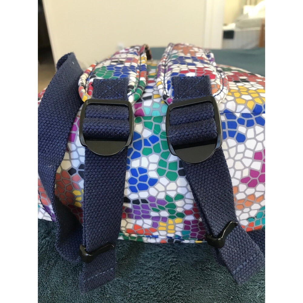 Kipling Seoul Small Printed Tablet Backpack Spell… - image 8